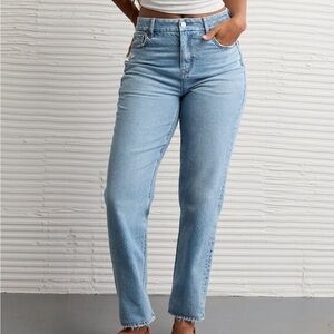 Light Blue Distressed Denim Jeans